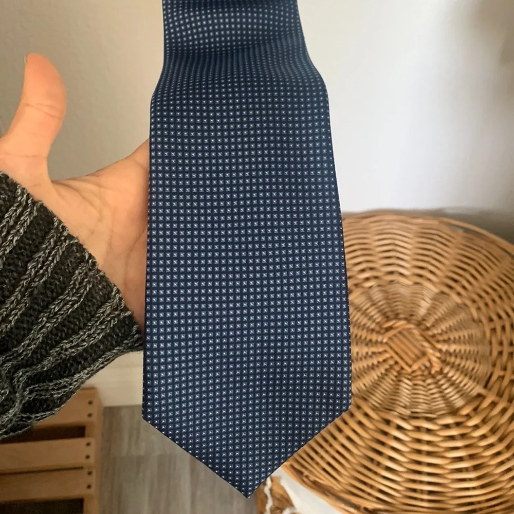 Vintage Chaps men’s tie 100% silk men’s tie preowned - Picture 1 of 7